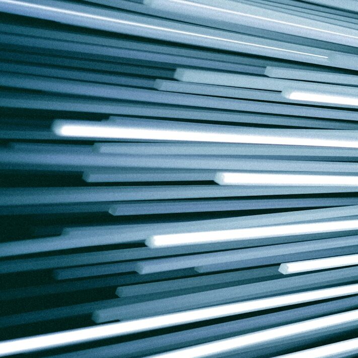 white and black digital wallpaper